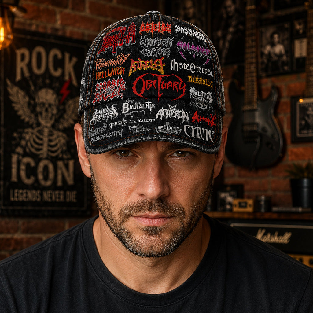 Custom Classic Cap for Rock Lovers | Legends Edition Hat GradoCreations