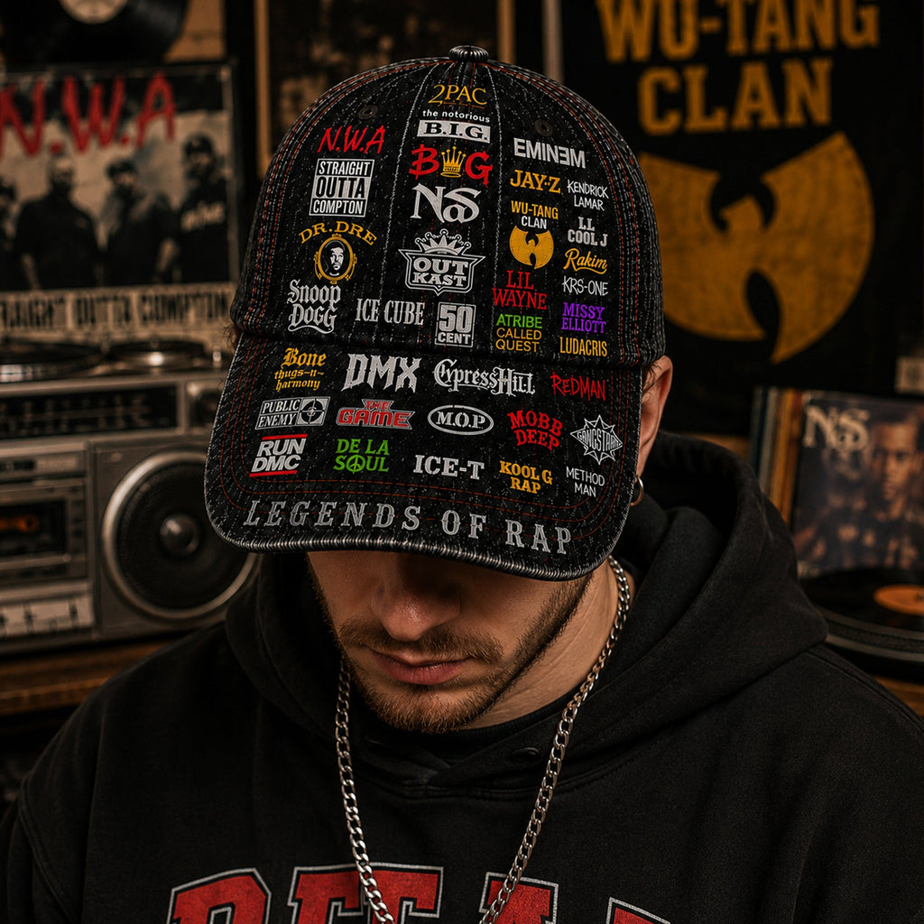 Personalized Legends Edition Classic Cap for Rap Lovers GradoCreations