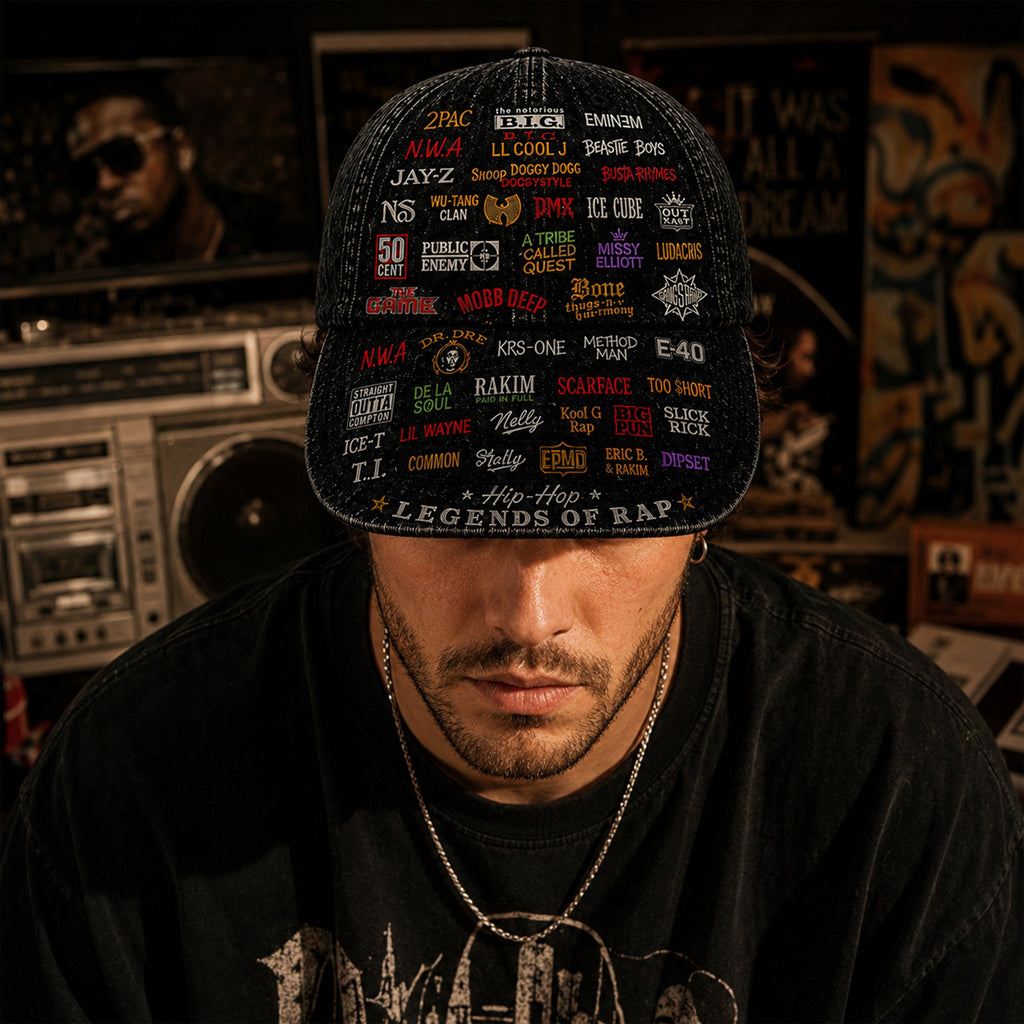 Personalized Legends Edition Classic Cap for Rap Lovers GradoCreations