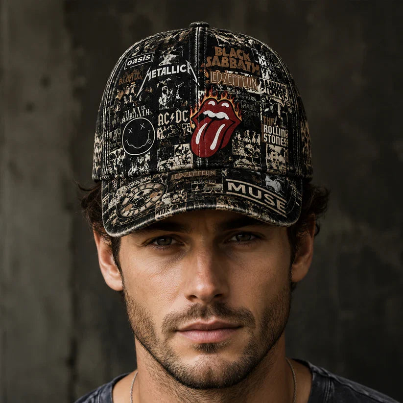 Rock Music Legends Edition Classic Cap for Music Lovers Classic Cap GradoCreations