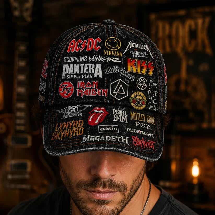Legends Edition Classic Cap for Rock Music Fans | Customizable Classic Cap GradoCreations