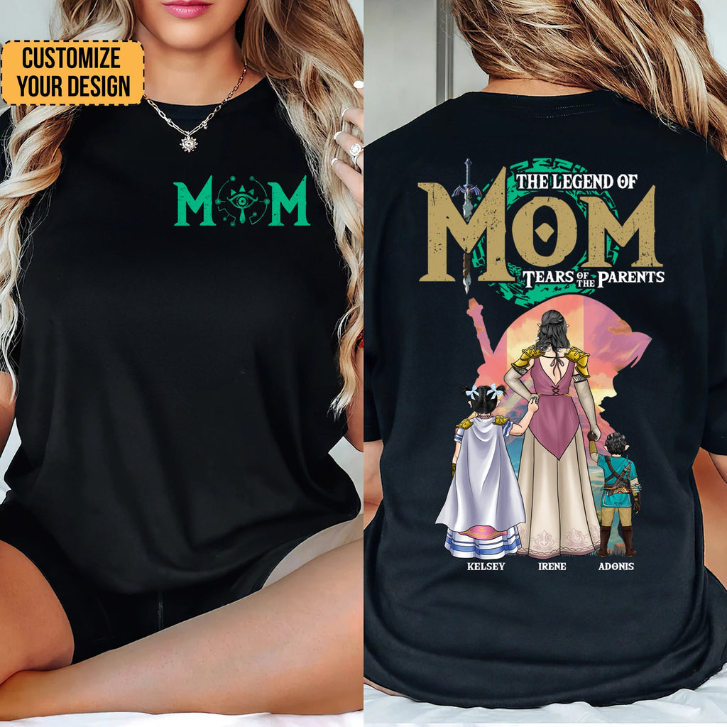 Personalized Legend of Zelda Mom Shirt Unique Gift Idea