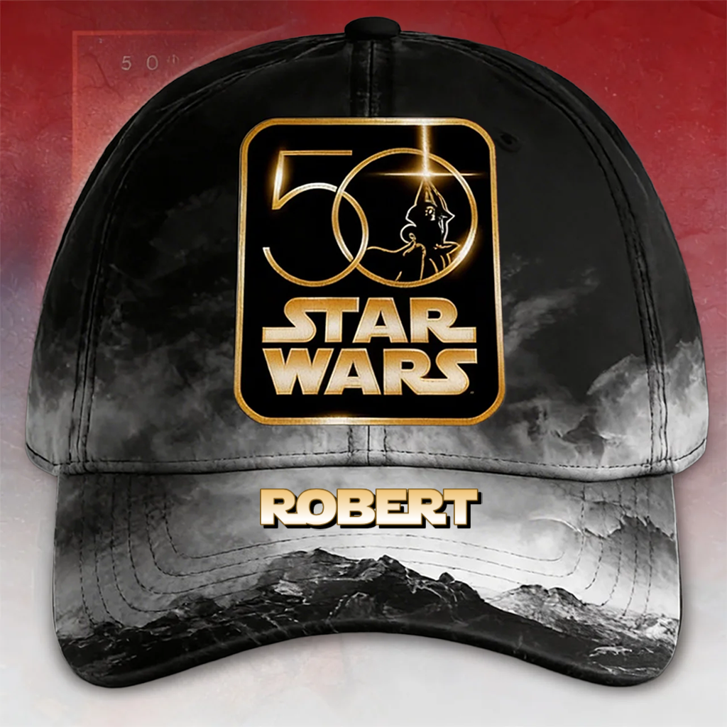 Personalized Star Wars Classic Cap 50th Anniversary Gift for Movie Fans