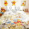 Personalized Winnie the Pooh Quilted Bedding Set Gift for Kids Quilted Bedding Set GradoCreations