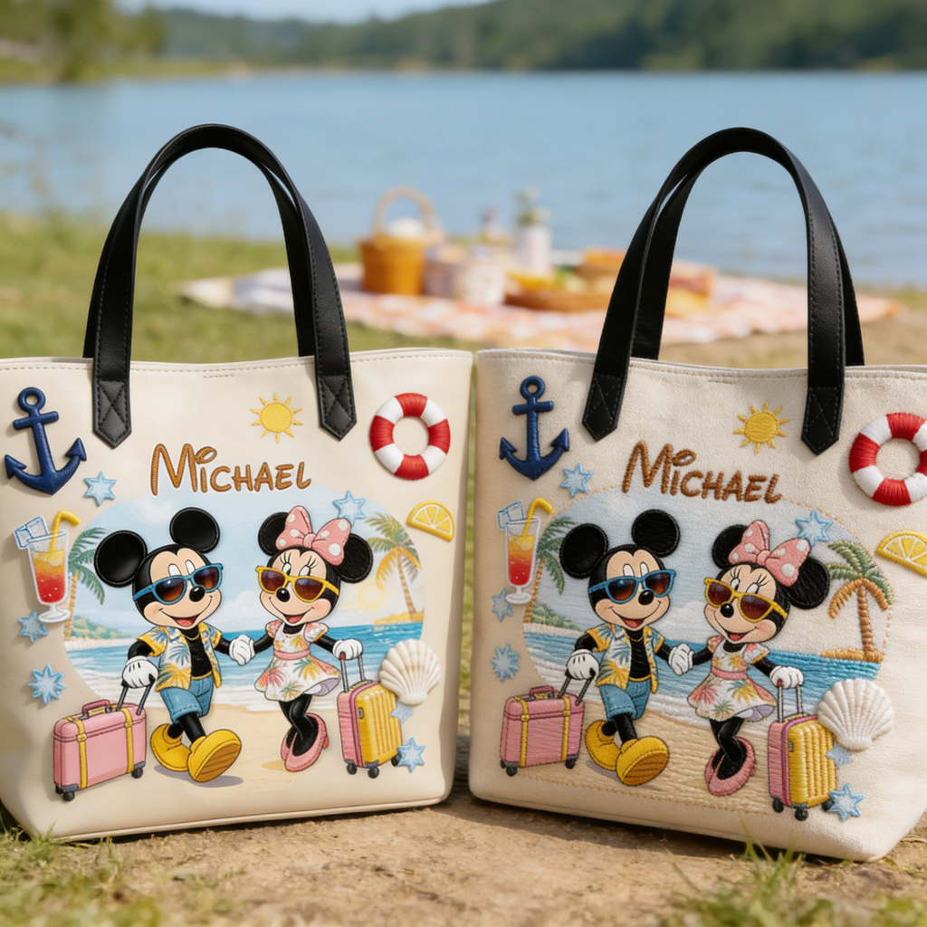 Personalized Tote Bag Custom Name Gift for Movie Fans