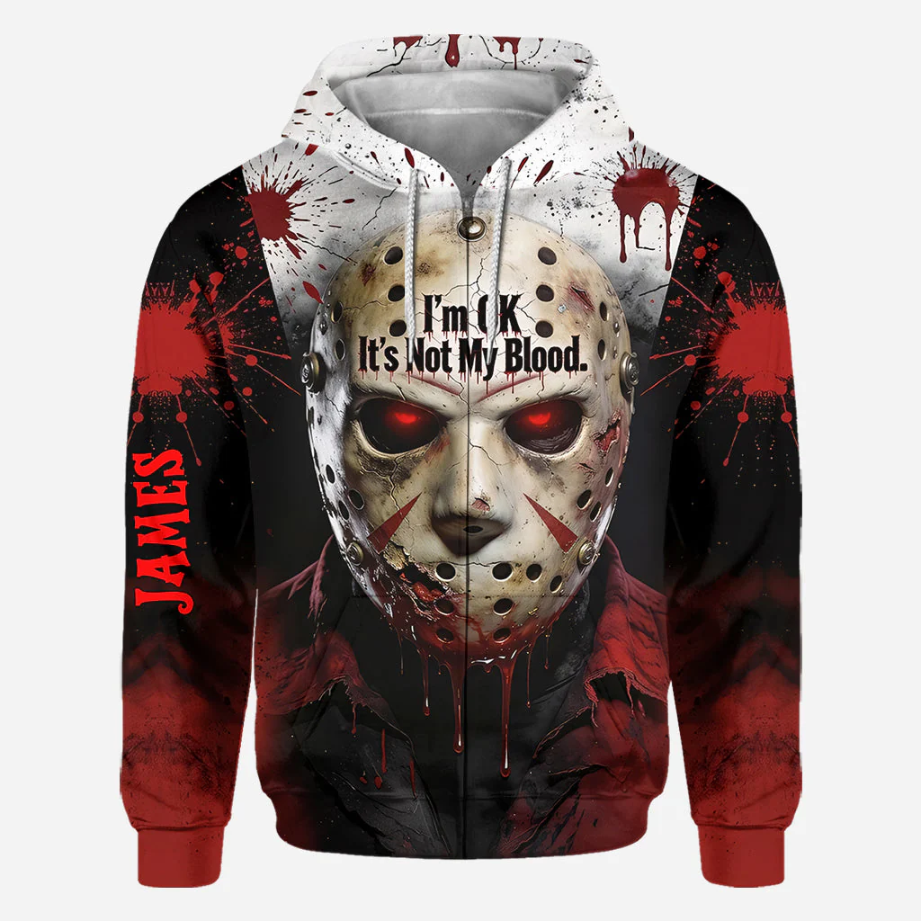 Personalized Horror Character All Over Shirt Halloween Gift for Movie Fans AOP Shirt GradoCreations