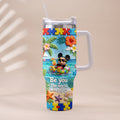 Personalized Vacation Tumbler Be You The World Will Adjust Gift for Travelers