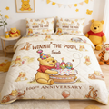 Personalized Winnie the Pooh Quilted Bedding Set Gift for Kids Quilted Bedding Set GradoCreations