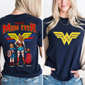 Personalized Best Mom Ever SuperMom Shirt Gift for Mom