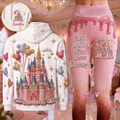 Personalized Disney Hoodie and Leggings Set Gift for Fans Hoodie Set GradoCreations