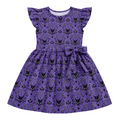 Personalized Gothic Haunted House Dress for Kids - Halloween Costume Kid Dress GradoCreations