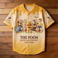 Personalized Pooh Bear Baseball Jersey Custom Name Gift for Kids & Adults Baseball Jersey GradoCreations