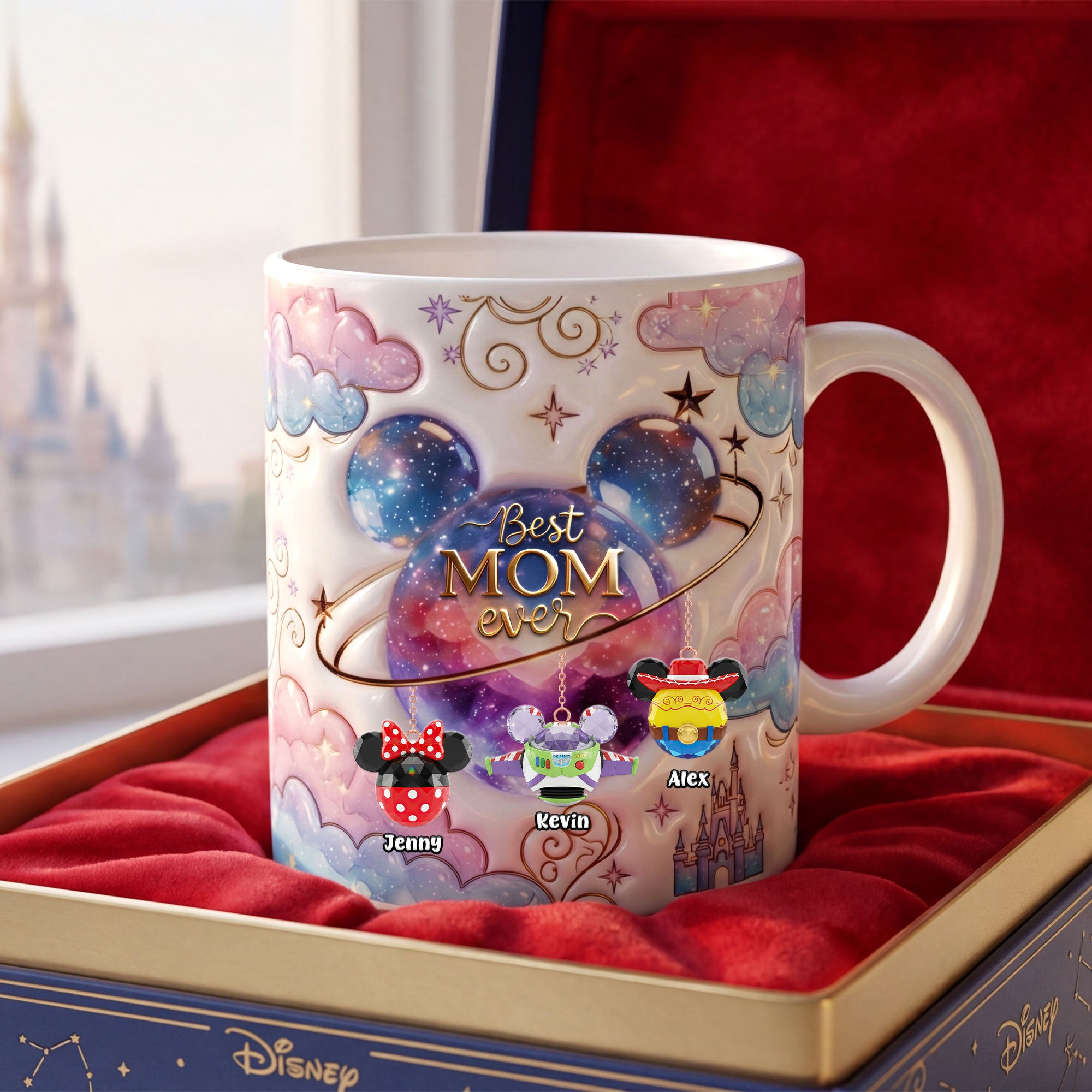 Personalized Best Mom Ever Coffee Mug Custom Name Gift for Mother's Day Mug GradoCreations