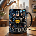 Personalized Color Changing Mug Superhero Dad Gift for Father's Day