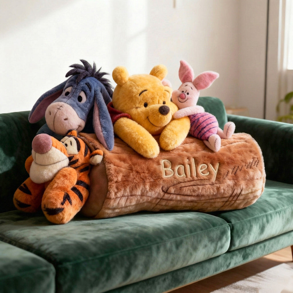 Personalized Custom Shaped Pillow with Movie Characters Gift for Kids