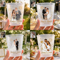 Personalized Frosted Cup Custom Names Wedding Anniversary Gift