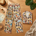 Personalized Ocean Adventure Pajama Set for Movie Fans - S-5XL