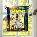 Personalized Mom Suncatcher Window Hanging Decor Gift