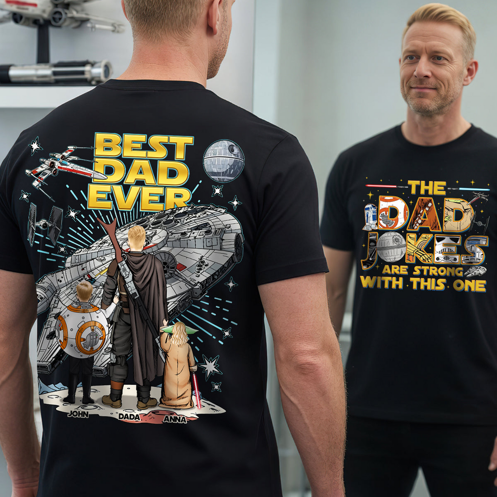 Personalized Dad Jokes Shirt Custom Name Gift for Father's Day