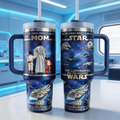 Personalized Cosmic Energy Tumbler Gift for Mom | Star Wars Tumbler GradoCreations