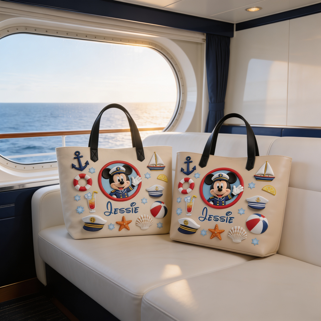 Personalized Movie-Themed Tote Bag Custom Name Gift for Fans