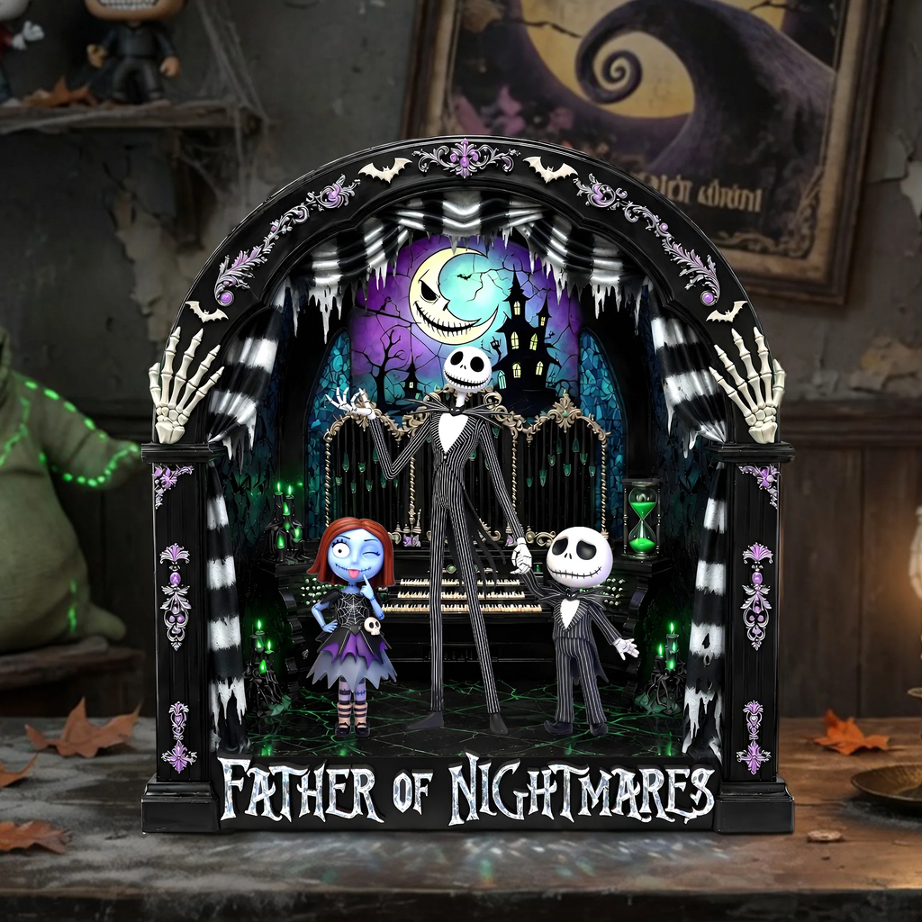 Personalized Acrylic Plaque Father of Nightmares Gift for Dad