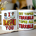 Funny Personalized Mug for Couples Unique Gift for Anniversary