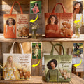 Personalized Quilted Tote Bag Just A Girl Who Loves Highland Cow Gift for Her