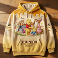 Personalized Pooh Bear 100th Anniversary AOP Shirt Gift for Movie Fans