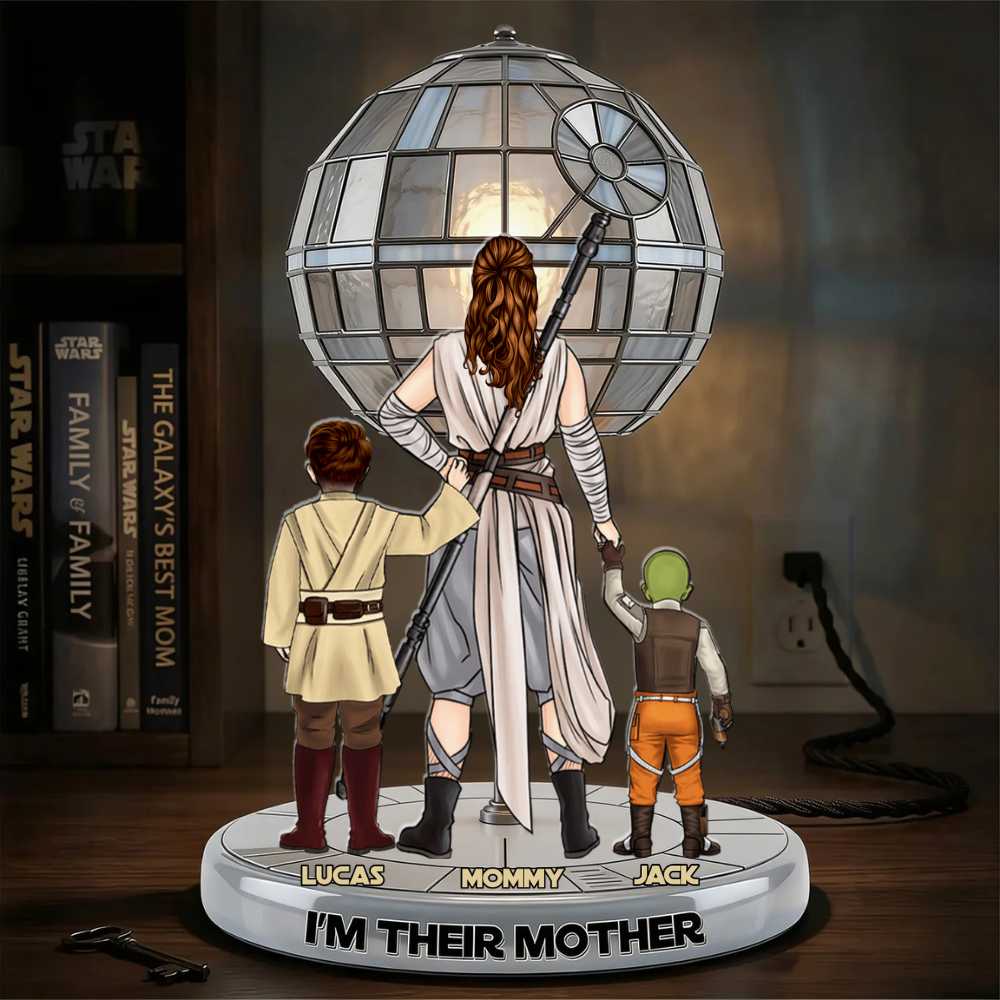 Personalized Acrylic Light Box with Custom Message for Mom Acrylic Light Box GradoCreations