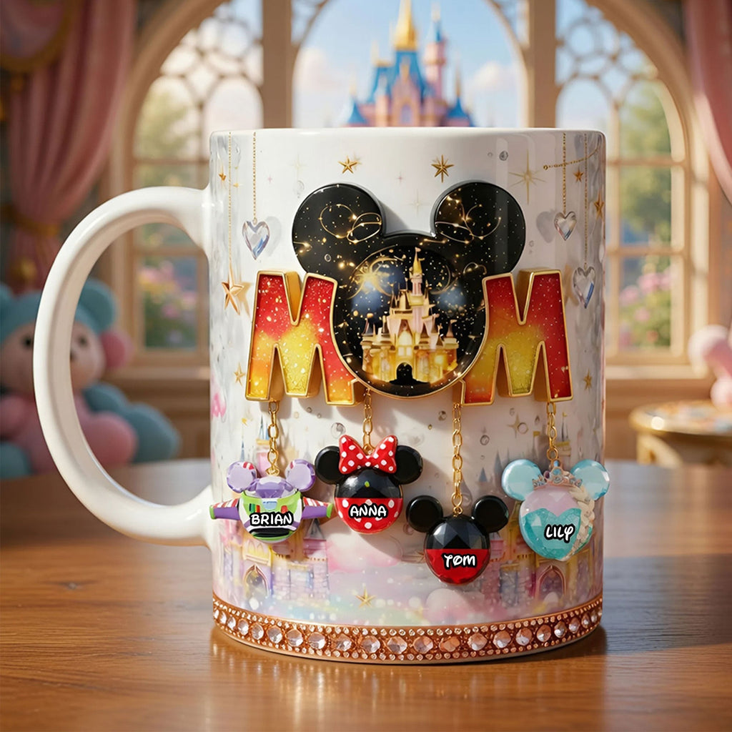 Personalized Edge-to-Edge Mug with MOM Design for Movie Fans Mug GradoCreations