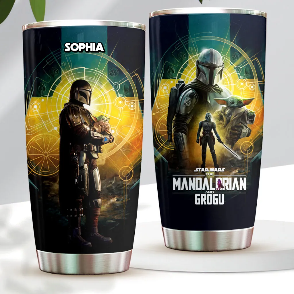 Personalized Star Wars Tumbler for Movie Fans Custom Name Gift