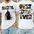 Personalized Galaxy Dad Shirt Custom Family Design Gift for Dad
