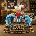 Personalized Acrylic Plaque Gift for Dad - Unique Home Decor