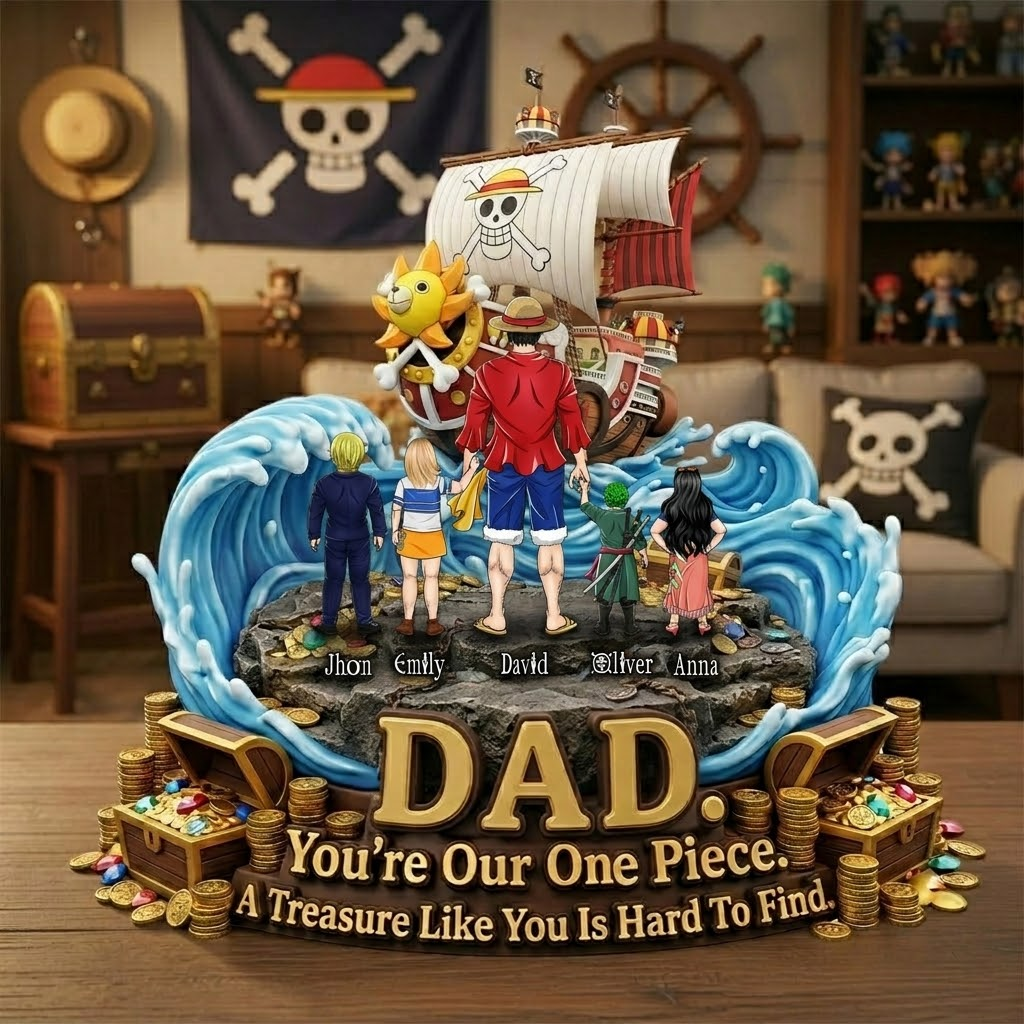 Personalized Acrylic Plaque Gift for Dad - Unique Home Decor