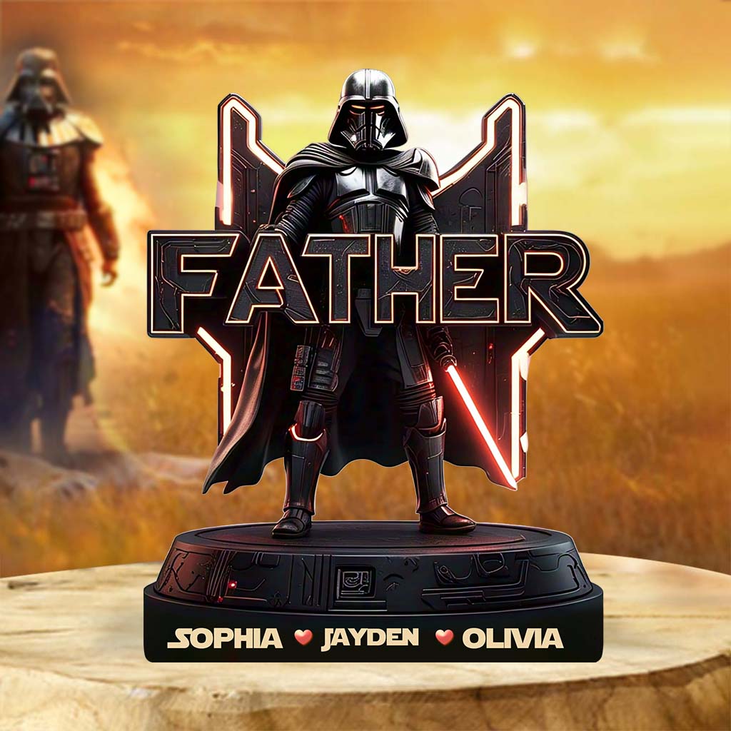 Personalized Acrylic Plaque Gift for Dad - Unique Movie Fan Decor