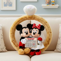 Personalized Wedding Couple Plush Pillow Custom Shape Gift