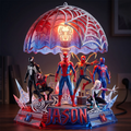 Personalized Superhero Acrylic Light Box Custom Name Gift for Kids Acrylic Light Box GradoCreations