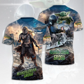 Personalized Star Wars All Over Print Shirt for Movie Fans