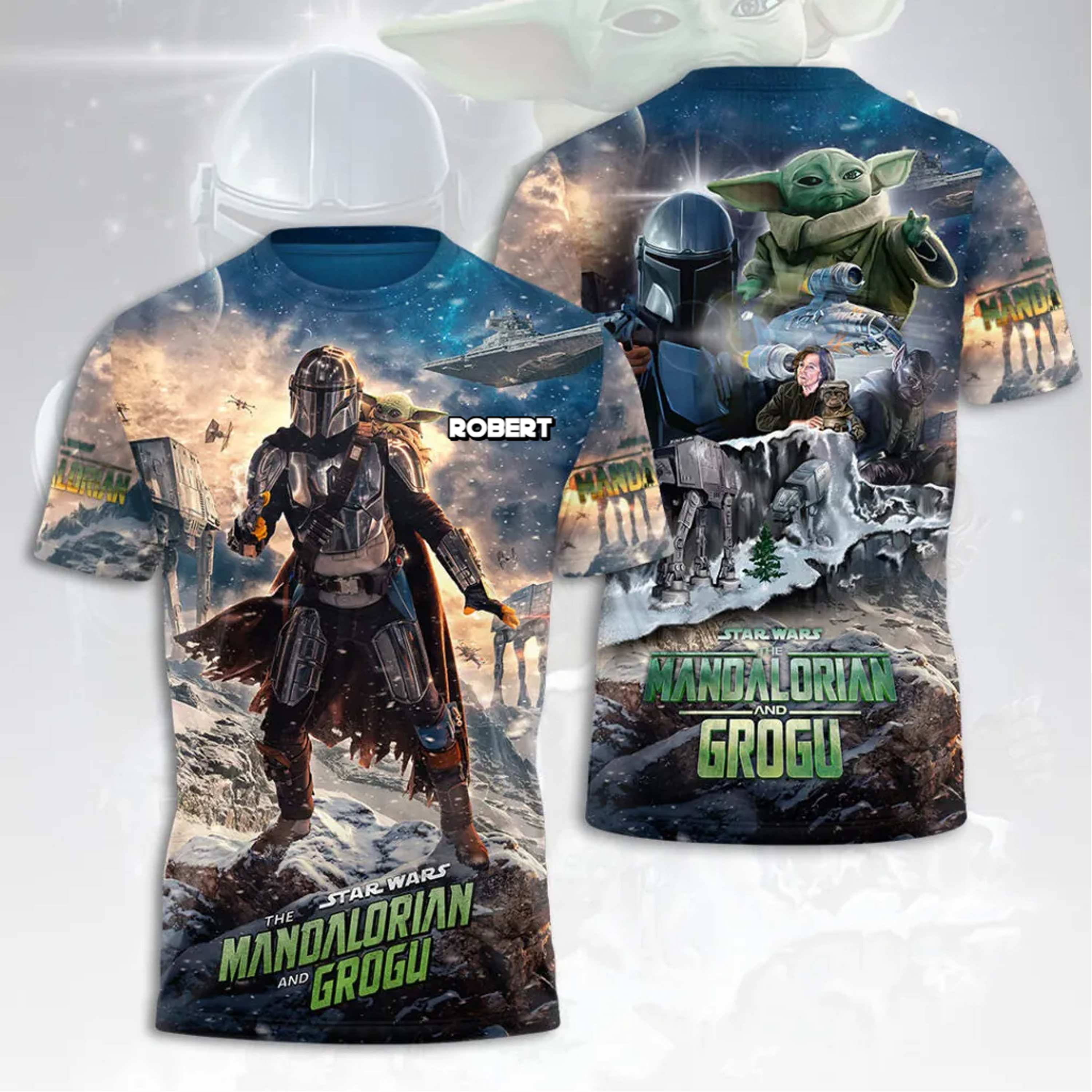 Personalized Star Wars All Over Print Shirt for Movie Fans