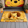 Personalized Honey Bear Doormat Custom Family Welcome Mat
