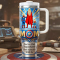 Personalized Superhero Mom Tumbler Gift for Mother's Day Tumbler GradoCreations