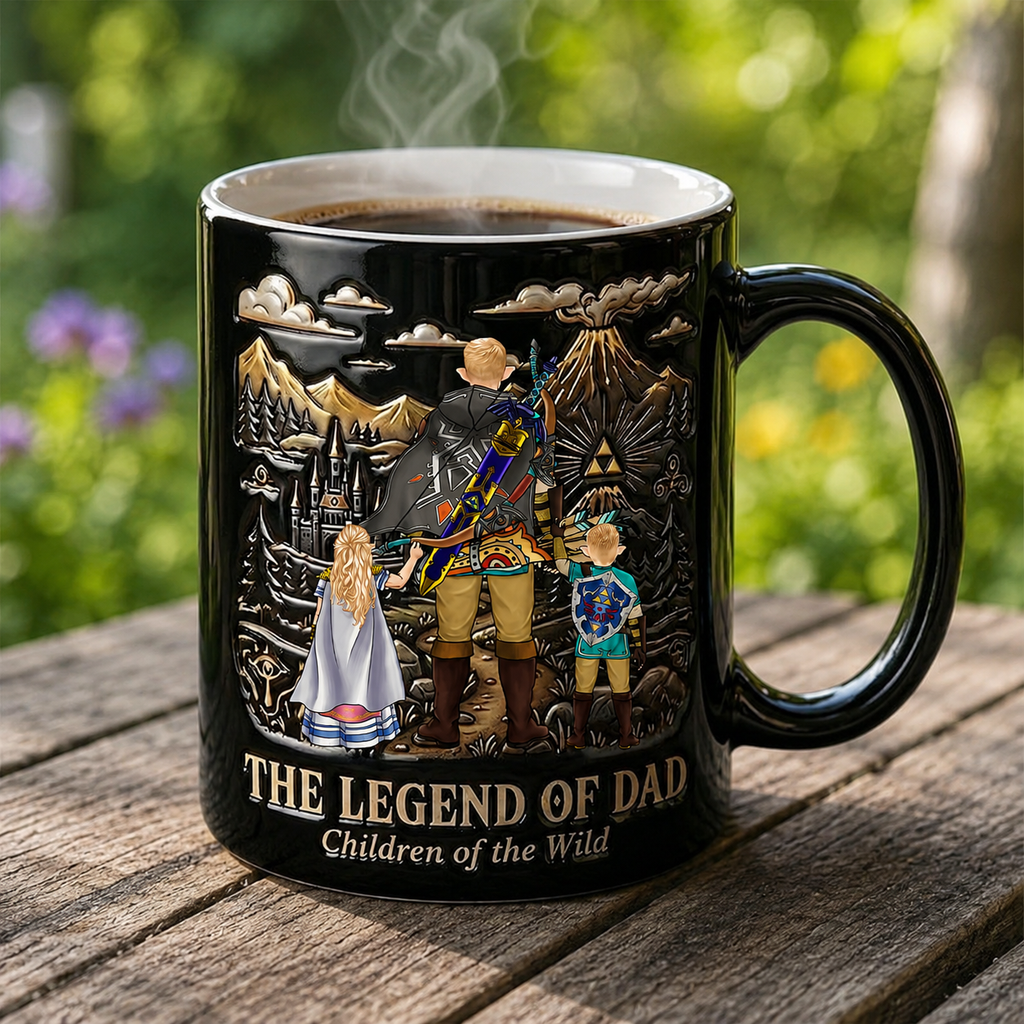 Personalized Color Changing Mug Gift for Dad | Legend of Dad