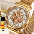 Personalized Disney Honey Bear Hand Watch Gift for Movie Fans