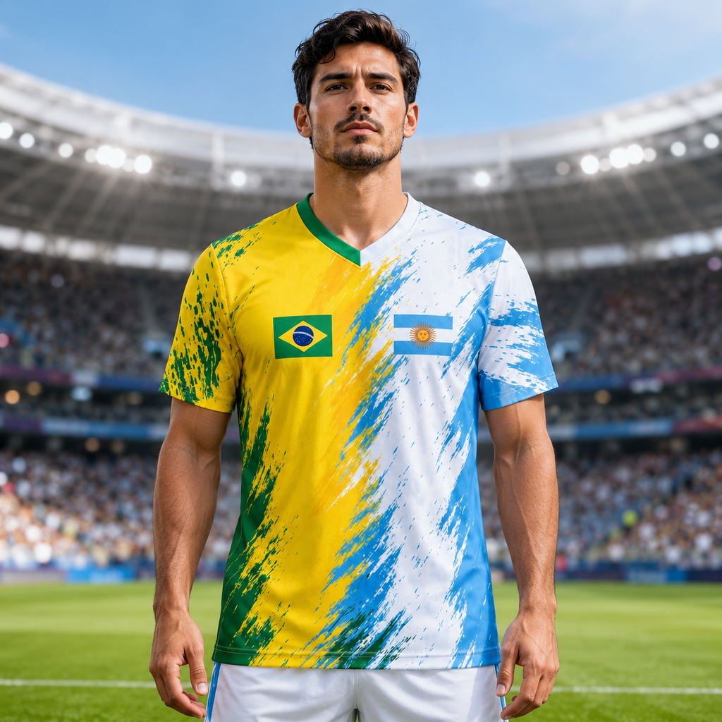 Personalized Soccer Jersey Custom Name for Football Fans Gift