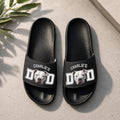 Personalized Photo Dog Cat Slide Sandals Custom Gift for Pet Lovers HN590 - Slide Sandals GradoCreations