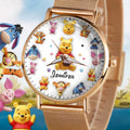 Personalized Winnie the Pooh Women’s Hand Watch Gift for Her