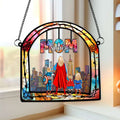 Personalized Supermom Suncatcher Gift for Mom Home Decor