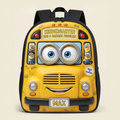 Personalized Cartoon School Backpack for Kids - Back to School Gift