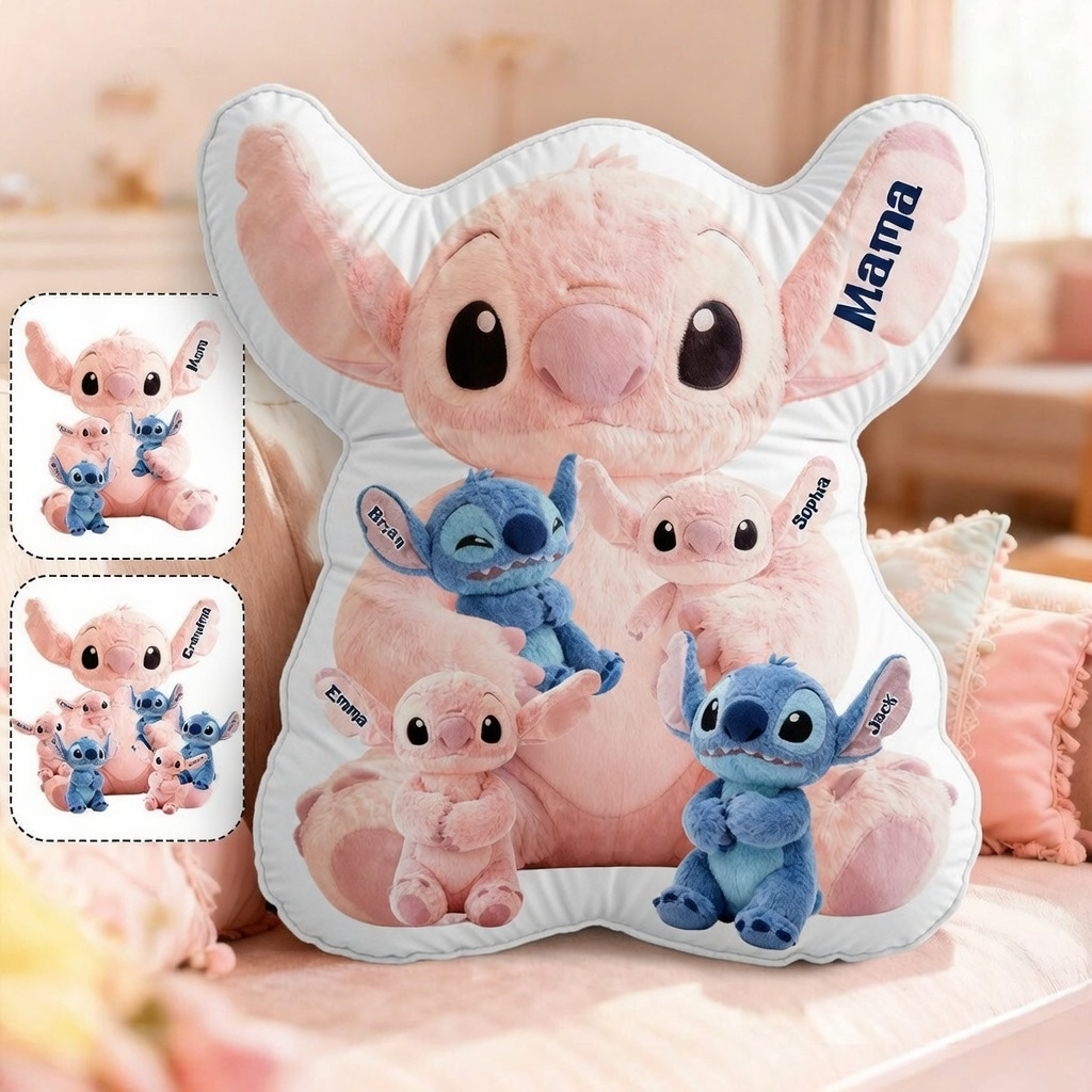 Personalized Movie-Themed Custom Shaped Pillow Gift for Mom Pillow GradoCreations